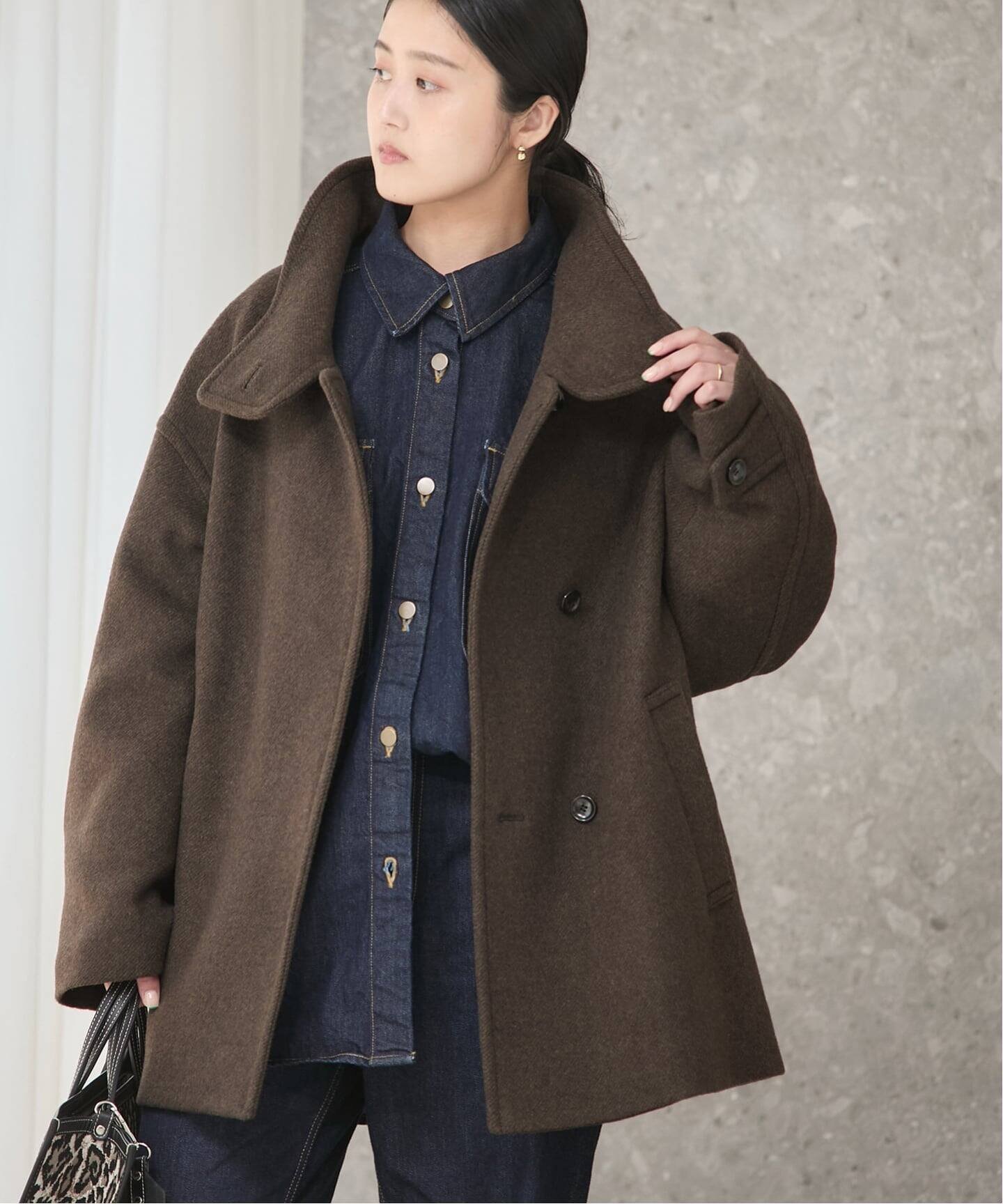 【ジャーナルスタンダード レサージュ/journal standard L'essage】の《追加 2》MANTECO/TWEEDスタンドショートコート 人気、トレンドファッション・服の通販 founy(ファニー) 　ファッション　Fashion　レディースファッション　Fashion for Women　アウター　Coat / Outerwear Collection　コート・ロングコート・ピーコート　Long Coats, Peacoats & More　2025年　2025　2025-2026秋冬・A/W　Autumn/Winter 2025–26 AW25–26　 other-1|ID: prp329100004644951 ipo3291000000033519310