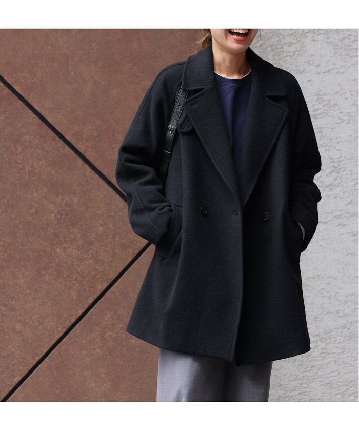 【ジャーナルスタンダード レリューム/JOURNAL STANDARD relume】の《WEB限定追加 》 25AW新作 尾州ウールモッサWブレストハーフコート インテリア・キッズ・メンズ・レディースファッション・服の通販 founy(ファニー) https://founy.com/ ファッション Fashion レディースファッション Fashion for Women アウター Coat / Outerwear Collection コート・ロングコート・ピーコート Long Coats, Peacoats & More 2025年 2025 2025-2026秋冬・A/W Autumn/Winter 2025–26 AW25–26 |ID: prp329100004644952 ipo3291000000033519315