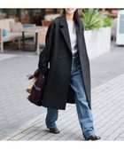 【ジャーナルスタンダード レリューム/JOURNAL STANDARD relume】の《追加 》 25AW新作 スーパーファインビーバーチェスターコート ブラック|ID: prp329100004644964 ipo3291000000033519417