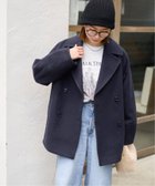 【ジャーナルスタンダード レリューム/JOURNAL STANDARD relume】の《追加 》 25AW新作 尾州ウールスーパー100モッサPコート ネイビー|ID: prp329100004644966 ipo3291000000033519437