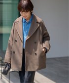 【ジャーナルスタンダード レリューム/JOURNAL STANDARD relume】の《追加 》 25AW新作 尾州ウールスーパー100モッサPコート ブラウン|ID: prp329100004644966 ipo3291000000033519442