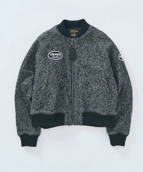 【フォーワンセブン エディフィス/417 EDIFICE】のVANSON * 417 TWEED TEAM ジャケット 人気、トレンドファッション・服の通販 founy(ファニー) ファッション Fashion レディースファッション Fashion for Women アウター Coat / Outerwear Collection レディースジャケット・軽アウター Jackets アメリカン American Style ジャケット Jacket, Outerwear ボストン Boston |ID:prp329100004644973