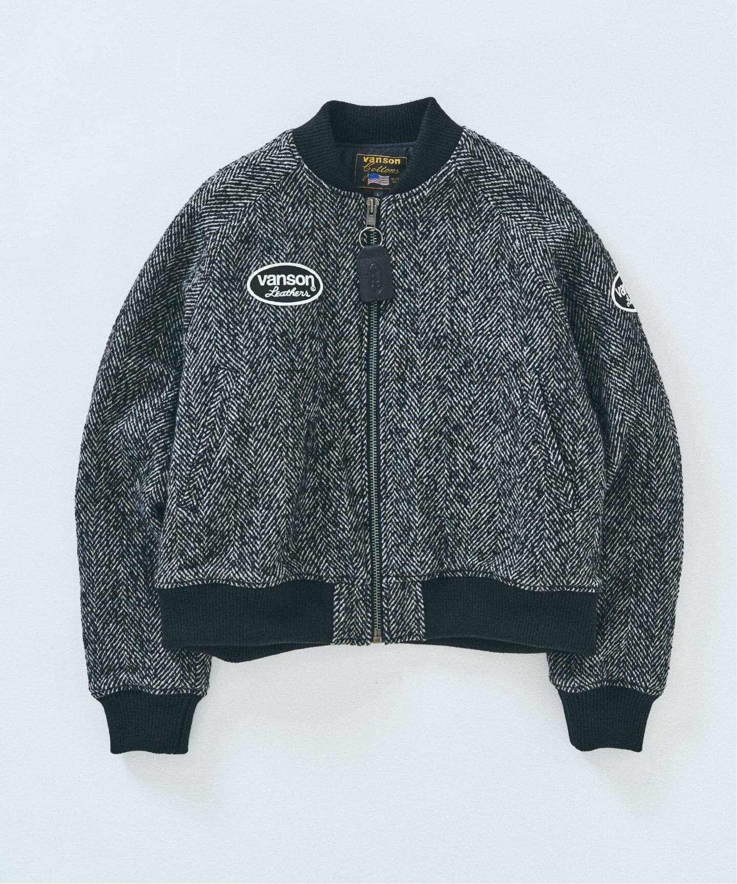 【フォーワンセブン エディフィス/417 EDIFICE】のVANSON * 417 TWEED TEAM ジャケット 人気、トレンドファッション・服の通販 founy(ファニー) 　ファッション　Fashion　レディースファッション　Fashion for Women　アウター　Coat / Outerwear Collection　レディースジャケット・軽アウター　Jackets　アメリカン　American Style　ジャケット　Jacket, Outerwear　ボストン　Boston　 other-1|ID: prp329100004644973 ipo3291000000033519529