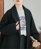 【ジャーナルスタンダード レサージュ/journal standard L'essage】のブークレ コクーンコート ブラック|ID: prp329100004644976 ipo3291000000033519572