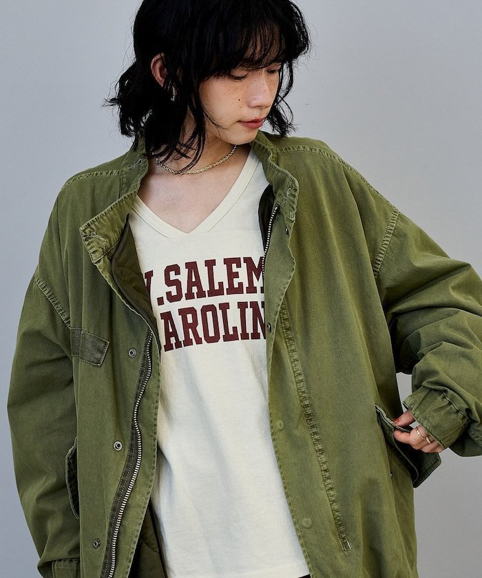 【フリークスストア/FREAK'S STORE】の【セットアイテム】M-65 ショート フェード加工3Way ライナーセット インテリア・キッズ・メンズ・レディースファッション・服の通販 founy(ファニー) 　ファッション　Fashion　レディースファッション　Fashion for Women　冬　Winter / This Winter　キルティング　Quilted, Quilting　ショート　Short, Short Length　デニム　Denim, Jeans Material　バランス　Balance, Style Balance　ビッグ　Big, Oversized　モッズコート　Mods Coat, Military Parka　ライナー　Liner, Inner Layer　A/W・秋冬　Autumn/Winter　オリーブ|ID: prp329100004644992 ipo3291000000033519677