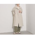 【カリテ/qualite】の【昨年完売ダウンが進化して新登場】タスランポリリバーロングダウン/リバーシブル可 ベージュ|ID: prp329100004645016 ipo3291000000033519865