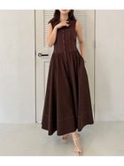 【スナイデル/SNIDEL】のSustainableコルセットディテールシャツワンピース BRW[058]|ID:prp329100004645019