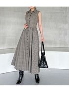 【スナイデル/SNIDEL】のSustainableコルセットディテールシャツワンピース CHECK[931]|ID:prp329100004645019