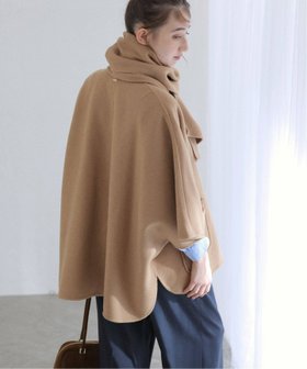 【ラ トータリテ/La TOTALITE】のストールSETポンチョリバーコート 人気、トレンドファッション・服の通販 founy(ファニー) ファッション Fashion レディースファッション Fashion for Women アウター Coat / Outerwear Collection コート・ロングコート・ピーコート Long Coats, Peacoats & More ポンチョ・ケープコート Ponchos & Capes 2025年 2025 2025-2026秋冬・A/W Autumn/Winter 2025–26 AW25–26 インナー Innerwear ストール Stole, Wrap スリット Slit, Slit Detail ポケット Pocket, Pocket Detail 今季 This Season, Current Season A/W・秋冬 Autumn/Winter ビジネス 仕事 通勤 Business / Work / Commuting |ID:prp329100004645021
