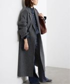 【スローブ イエナ/SLOBE IENA】のsouple wool ダブルフェイスロングコート グレー|ID:prp329100004645030