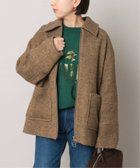 【ボナム/BONUM】のTWEED ZIP コート 人気、トレンドファッション・服の通販 founy(ファニー) ファッション Fashion レディースファッション Fashion for Women アウター Coat / Outerwear Collection コート・ロングコート・ピーコート Long Coats, Peacoats & More イタリア Italy ツイード Twill, Twill Weave ブルゾン Blouson, Bomber Jacket ループ Loop, Loop Knit thumbnail ベージュ|ID: prp329100004645045 ipo3291000000033520089