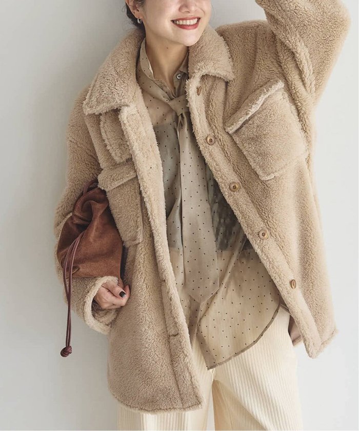 【ジャーナルスタンダード/JOURNAL STANDARD】の【2025FW 新作】ECOPELソフトフリースCPO インテリア・キッズ・メンズ・レディースファッション・服の通販 founy(ファニー) https://founy.com/ ファッション Fashion レディースファッション Fashion for Women シンプル Simple, Minimal ジャケット Jacket, Outerwear ハイネック High Neck, Mock Neck フラップ Flap, Flap Pocket フランス France, French ミドル Middle Length, Mid Height |ID: prp329100004645065 ipo3291000000033520275