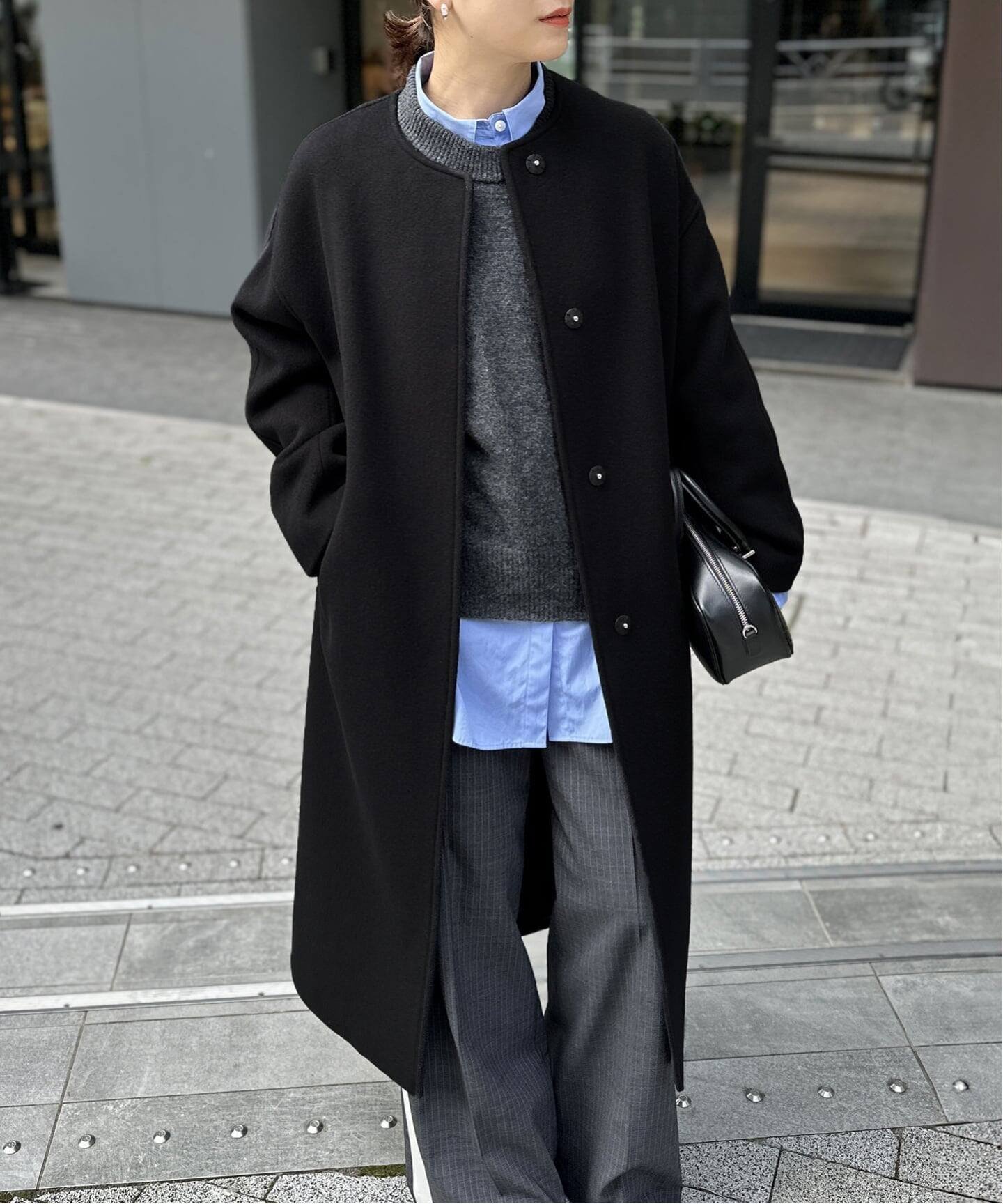 【ジャーナルスタンダード/JOURNAL STANDARD】の《追加 》スーパー140ビーバーノーカラーコート 人気、トレンドファッション・服の通販 founy(ファニー) 　ファッション　Fashion　レディースファッション　Fashion for Women　アウター　Coat / Outerwear Collection　コート・ロングコート・ピーコート　Long Coats, Peacoats & More　2025年　2025　2025-2026秋冬・A/W　Autumn/Winter 2025–26 AW25–26　 other-1|ID: prp329100004645087 ipo3291000000033520516