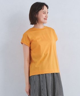 【ユナイテッドアローズ/UNITED ARROWS】 グロッシー フレンチスリーブ Tシャツ人気、トレンドファッション・服の通販 founy(ファニー) ファッション Fashion レディースファッション Fashion for Women トップス・カットソー Cut & Sew Tops シャツ・ブラウス・オフィスカジュアル Elegant Blouses & Button-Ups ロングTシャツ・Tシャツ Longline T-Shirts & Tees ウェーブ Wavy Pattern スリーブ Sleeve, Long Sleeve / Short Sleeve フレンチ French, French Style |ID:prp329100004645099