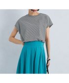 【ユナイテッドアローズ/UNITED ARROWS】のグロッシー フレンチスリーブ Tシャツ 人気、トレンドファッション・服の通販 founy(ファニー) ファッション Fashion レディースファッション Fashion for Women トップス・カットソー Cut & Sew Tops シャツ・ブラウス・オフィスカジュアル Elegant Blouses & Button-Ups ロングTシャツ・Tシャツ Longline T-Shirts & Tees ウェーブ Wavy Pattern スリーブ Sleeve, Long Sleeve / Short Sleeve フレンチ French, French Style thumbnail その他1|ID: prp329100004645099 ipo3291000000033520652
