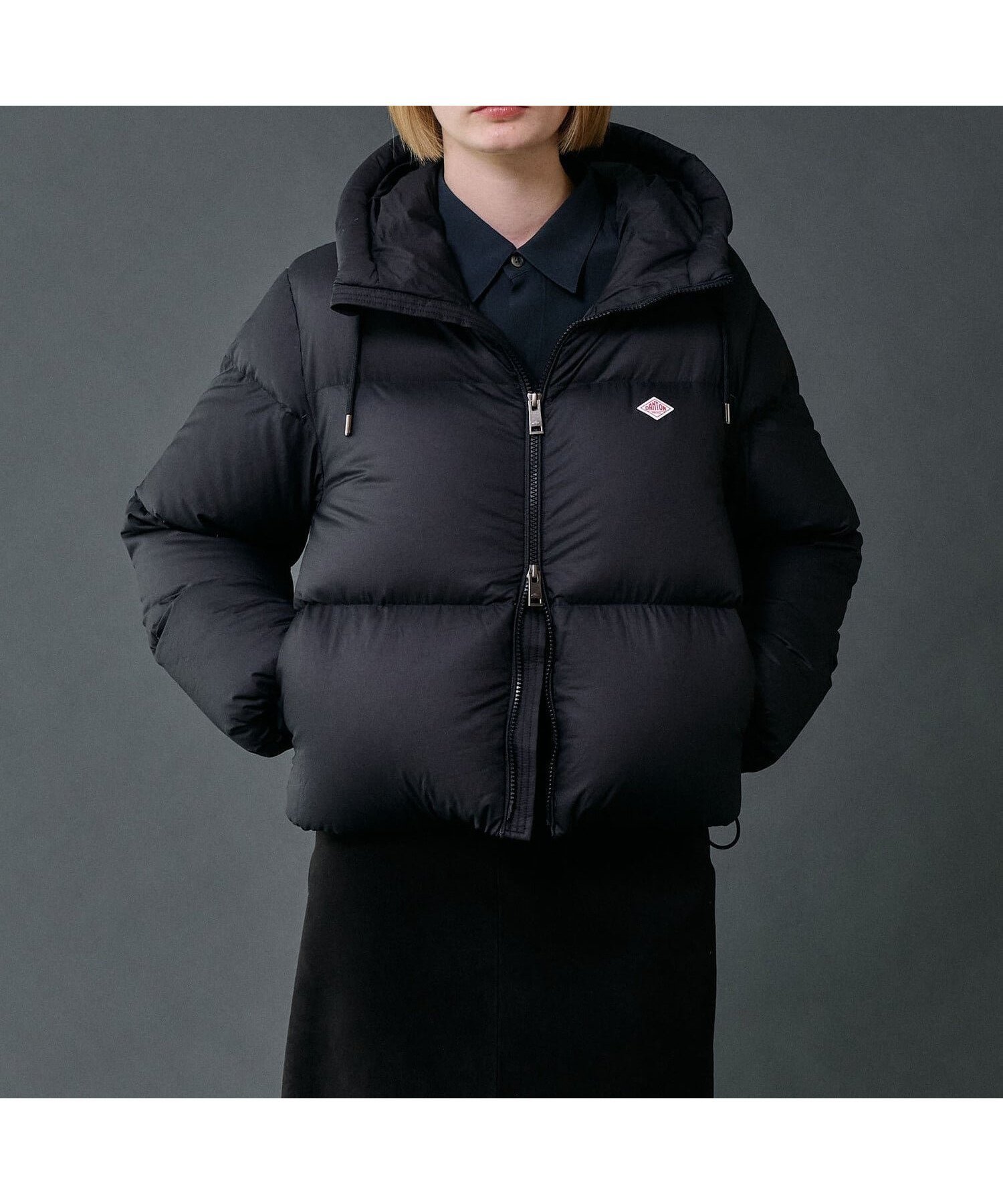 【ビショップ/Bshop】のナイロンリップストップ ダウンフードジャケット WOMEN 人気、トレンドファッション・服の通販 founy(ファニー) 　ファッション　Fashion　レディースファッション　Fashion for Women　アウター　Coat / Outerwear Collection　レディースジャケット・軽アウター　Jackets　スピンドル　Spindle, Drawcord　ダウン　Down, Puffer　ブルゾン　Blouson, Bomber Jacket　ポケット　Pocket, Pocket Detail　リップ　Lip, Lip Motif　軽量　Lightweight, Ultra Light　 other-1|ID: prp329100004645110 ipo3291000000033520786