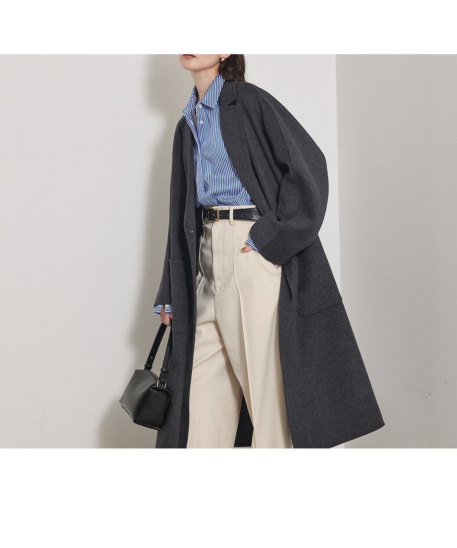 【カリテ/qualite】の【毛玉になりにくい】ダブルフェイスチェスターコート 人気、トレンドファッション・服の通販 founy(ファニー) 　ファッション　Fashion　レディースファッション　Fashion for Women　アウター　Coat / Outerwear Collection　コート・ロングコート・ピーコート　Long Coats, Peacoats & More　チェスターコート・ロング丈アウター　Chester Coats / Chesterfield Long Coats　バランス　Balance, Style Balance　ラグジュアリー　Luxury, Elegant　ワイド　Wide, Wide Fit　エレガント 上品　Elegant　冬　Winter / This Winter　 other-1|ID: prp329100004645123 ipo3291000000033521020