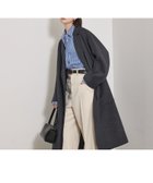 【カリテ/qualite】の【毛玉になりにくい】ダブルフェイスチェスターコート 人気、トレンドファッション・服の通販 founy(ファニー) ファッション Fashion レディースファッション Fashion for Women アウター Coat / Outerwear Collection コート・ロングコート・ピーコート Long Coats, Peacoats & More チェスターコート・ロング丈アウター Chester Coats / Chesterfield Long Coats バランス Balance, Style Balance ラグジュアリー Luxury, Elegant ワイド Wide, Wide Fit エレガント 上品 Elegant 冬 Winter / This Winter thumbnail チャコールグレー|ID: prp329100004645123 ipo3291000000033521021