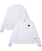 【アイモハ/aimoha】のHOOK -original- DOGワンポイント刺繍ロンTEE 人気、トレンドファッション・服の通販 founy(ファニー) ファッション Fashion レディースファッション Fashion for Women トップス・カットソー Cut & Sew Tops ロングTシャツ・Tシャツ Longline T-Shirts & Tees シンプル Simple, Minimal ビッグ Big, Oversized フロント Front, Front Design リラックス Relax, Relaxed Fit ワンポイント One Point, Statement Accent 犬 Dog thumbnail ホワイト|ID: prp329100004645172 ipo3291000000033522058