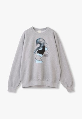 【アナスイ/ANNA SUI】のCREW NECK SWEATSHIRTS artwork by MASAYUKI 人気、トレンドファッション・服の通販 founy(ファニー) ファッション Fashion レディースファッション Fashion for Women トップス・カットソー Cut & Sew Tops シャツ・ブラウス・オフィスカジュアル Elegant Blouses & Button-Ups レディースパーカー・カジュアルフーディー Casual Hoodies & Sweatshirts ロングTシャツ・Tシャツ Longline T-Shirts & Tees スウェット・クルーネックトップス Sweatshirts & Crewnecks / Relaxed Fit Sweat Tops スウェット / スエット Sweatshirt, Sweatwear プリント Print, Printed Pattern 定番 Standard, Basic Item |ID:prp329100004645173