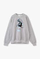 【アナスイ/ANNA SUI】のCREW NECK SWEATSHIRTS artwork by MASAYUKI 人気、トレンドファッション・服の通販 founy(ファニー) ファッション Fashion レディースファッション Fashion for Women トップス・カットソー Cut & Sew Tops シャツ・ブラウス・オフィスカジュアル Elegant Blouses & Button-Ups レディースパーカー・カジュアルフーディー Casual Hoodies & Sweatshirts ロングTシャツ・Tシャツ Longline T-Shirts & Tees スウェット・クルーネックトップス Sweatshirts & Crewnecks / Relaxed Fit Sweat Tops スウェット / スエット Sweatshirt, Sweatwear プリント Print, Printed Pattern 定番 Standard, Basic Item thumbnail SPORTS GREY|ID: prp329100004645173 ipo3291000000033522069
