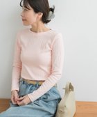 【アーバンリサーチ ドアーズ/URBAN RESEARCH DOORS】の針抜き長袖カットソー 人気、トレンドファッション・服の通販 founy(ファニー) ファッション Fashion レディースファッション Fashion for Women トップス・カットソー Cut & Sew Tops カットソー・ベーシックTシャツ Cut-and-Sewn Tops / Stretch Tees & Basics 2025年 2025 2025春夏・S/S Spring/Summer 2025 SS25 カットソー Cut and Sewn Top 夏 Summer S/S・春夏 SS, Spring/Summer, Warm Season 長袖 Long Sleeve, Full Sleeve thumbnail PINK|ID: prp329100004645175 ipo3291000000033634855