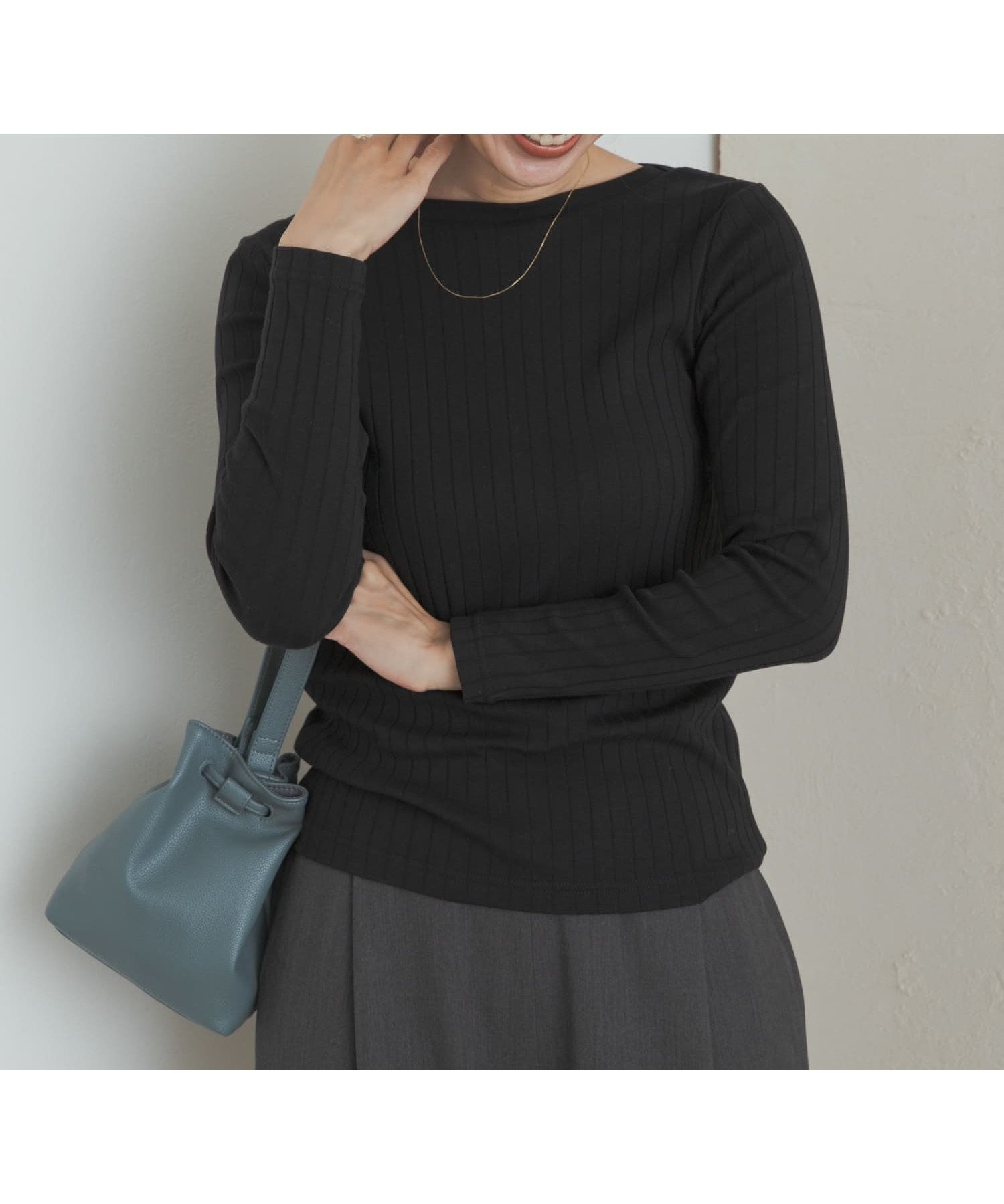 【アーバンリサーチ ドアーズ/URBAN RESEARCH DOORS】の針抜き長袖カットソー インテリア・キッズ・メンズ・レディースファッション・服の通販 founy(ファニー) ファッション Fashion レディースファッション Fashion for Women トップス・カットソー Cut & Sew Tops カットソー・ベーシックTシャツ Cut-and-Sewn Tops / Stretch Tees & Basics 2025年 2025 2025-2026秋冬・A/W Autumn/Winter 2025–26 AW25–26 冬 Winter / This Winter インナー Innerwear カットソー Cut and Sewn Top カーディガン Cardigan, Knitwear シンプル Simple, Minimal ジャケット Jacket, Outerwear ストレッチ Stretch, Stretchy Fabric フィット Fit, Slim Fit 人気 Popular, Best Seller 定番 Standard, Basic Item A/W・秋冬 Autumn/Winter 長袖 Long Sleeve, Full Sleeve BLACK|ID: prp329100004645175 ipo3291000000034558618