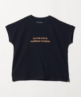 【ユナイテッドアローズ/UNITED ARROWS】のクリニクラウン ロゴTシャツ A DAY IN THE LIFE 人気、トレンドファッション・服の通販 founy(ファニー) ファッション Fashion レディースファッション Fashion for Women トップス・カットソー Cut & Sew Tops シャツ・ブラウス・オフィスカジュアル Elegant Blouses & Button-Ups ロングTシャツ・Tシャツ Longline T-Shirts & Tees シンプル Simple, Minimal スラックス Slacks, Dress Pants フレア Flare, Flared フレンチ French, French Style プリント Print, Printed Pattern 夏 Summer |ID:prp329100004645188
