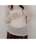 【リアン/Lian】のウールモヘアシアーニット 人気、トレンドファッション・服の通販 founy(ファニー) ファッション Fashion レディースファッション Fashion for Women トップス・カットソー Cut & Sew Tops ニット Knit Tops & Sweaters thumbnail アイボリー|ID: prp329100004645251 ipo3291000000033619115