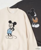 【フリークスストア/FREAK'S STORE】の別注/Mickey Mouse/ミッキーマウス 前後 プリン トvintage 加工 スウェット【限定展開】 24AW ナチュラル|ID: prp329100004645292 ipo3291000000033555277