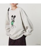 【フリークスストア/FREAK'S STORE】の別注/Mickey Mouse/ミッキーマウス 前後 プリン トvintage 加工 スウェット【限定展開】 24AW 杢グレー|ID: prp329100004645292 ipo3291000000033555279