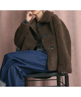 【ビューティ&ユース ユナイテッドアローズ/BEAUTY&YOUTH / UNITED ARROWS】の【WEB限定】ボア*フェイクムートン ループボタンジャケット 2WAY 人気、トレンドファッション・服の通販 founy(ファニー) ファッション Fashion レディースファッション Fashion for Women アウター Coat / Outerwear Collection レディースジャケット・軽アウター Jackets ショート Short, Short Length シンプル Simple, Minimal スプリング Spring, Spring Collection トレンド Trend, Trending Now バスケット Basket, Basket Bag パッチ Patch, Appliqué フェイクムートン Faux Shearling, Faux Mouton ベスト Vest, Waistcoat マキシ Maxi, Full Length リバーシブル Reversible, Two-Sided ループ Loop, Loop Knit ワイド Wide, Wide Fit おすすめ Recommended / Our Picks |ID:prp329100004645687