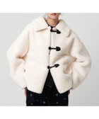 【ビューティ&ユース ユナイテッドアローズ/BEAUTY&YOUTH / UNITED ARROWS】の【WEB限定】ボア*フェイクムートン ループボタンジャケット 2WAY 人気、トレンドファッション・服の通販 founy(ファニー) ファッション Fashion レディースファッション Fashion for Women アウター Coat / Outerwear Collection レディースジャケット・軽アウター Jackets ショート Short, Short Length シンプル Simple, Minimal スプリング Spring, Spring Collection トレンド Trend, Trending Now バスケット Basket, Basket Bag パッチ Patch, Appliqué フェイクムートン Faux Shearling, Faux Mouton ベスト Vest, Waistcoat マキシ Maxi, Full Length リバーシブル Reversible, Two-Sided ループ Loop, Loop Knit ワイド Wide, Wide Fit おすすめ Recommended / Our Picks thumbnail OFF WHITE|ID: prp329100004645687 ipo3291000000033608956
