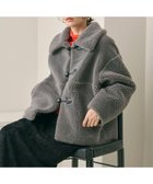 【ビューティ&ユース ユナイテッドアローズ/BEAUTY&YOUTH / UNITED ARROWS】の【WEB限定】ボア*フェイクムートン ループボタンジャケット 2WAY 人気、トレンドファッション・服の通販 founy(ファニー) ファッション Fashion レディースファッション Fashion for Women アウター Coat / Outerwear Collection レディースジャケット・軽アウター Jackets ショート Short, Short Length シンプル Simple, Minimal スプリング Spring, Spring Collection トレンド Trend, Trending Now バスケット Basket, Basket Bag パッチ Patch, Appliqué フェイクムートン Faux Shearling, Faux Mouton ベスト Vest, Waistcoat マキシ Maxi, Full Length リバーシブル Reversible, Two-Sided ループ Loop, Loop Knit ワイド Wide, Wide Fit おすすめ Recommended / Our Picks thumbnail DK.GRAY|ID: prp329100004645687 ipo3291000000033608958
