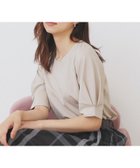 【インデックス/INDEX】のパフスリーブトップス【洗濯機洗い可】 人気、トレンドファッション・服の通販 founy(ファニー) ファッション Fashion レディースファッション Fashion for Women トップス・カットソー Cut & Sew Tops シルケット Silket, Silky Cotton シンプル Simple, Minimal ストレッチ Stretch, Stretchy Fabric スリット Slit, Slit Detail スリーブ Sleeve, Long Sleeve / Short Sleeve エレガント 上品 Elegant thumbnail グレージュ|ID: prp329100004645716 ipo3291000000033633543