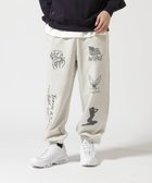【アヴィレックス/AVIREX / MEN】の《WEB限定》STENCIL PRINT SWEAT PANTS / ステンシル プリント スウェットパンツ / AVIREX / アヴィレ オートミール6|ID: prp329100004645718 ipo3291000000033530761