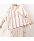 【コムサイズム/COMME CA ISM】のボーダー ドルマンスリーブTシャツ 人気、トレンドファッション・服の通販 founy(ファニー) ファッション Fashion レディースファッション Fashion for Women トップス・カットソー Cut & Sew Tops シャツ・ブラウス・オフィスカジュアル Elegant Blouses & Button-Ups ロングTシャツ・Tシャツ Longline T-Shirts & Tees ボーダー Border, Stripe ポケット Pocket, Pocket Detail ヨーク Yoke, Yoke Design 無地 Plain, Solid Color thumbnail オレンジ|ID: prp329100004645787 ipo3291000000033531402