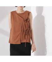 【ナノ ユニバース/nano universe】のドライタッチ天竺リボン結びディティールトップス 人気、トレンドファッション・服の通販 founy(ファニー) ファッション Fashion レディースファッション Fashion for Women トップス・カットソー Cut & Sew Tops 春 Spring スラックス Slacks, Dress Pants ノースリーブ Sleeveless, No-Sleeve フロント Front, Front Design ボトム Bottoms, Lower Wear リボン Ribbon, Bow ワイド Wide, Wide Fit おすすめ Recommended / Our Picks 夏 Summer 2025年 2025 2025春夏・S/S Spring/Summer 2025 SS25 |ID:prp329100004645813