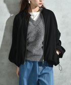 【インタープラネット/INTERPLANET】の【UV/撥水】ダブルクロスノーカラーブルゾン 人気、トレンドファッション・服の通販 founy(ファニー) ファッション Fashion レディースファッション Fashion for Women アウター Coat / Outerwear Collection ブルゾンジャケット・スポーティアウター Blouson Jackets 洗える Machine Washable シンプル Simple, Minimal ダブル Double, Double-Breasted ドレープ Drape, Draping Fabric ブルゾン Blouson, Bomber Jacket ベーシック Basic, Essential 羽織 Haori, Light Jacket エレガント 上品 Elegant ビジネス 仕事 通勤 Business / Work / Commuting thumbnail ブラック|ID: prp329100004645826 ipo3291000000033799406