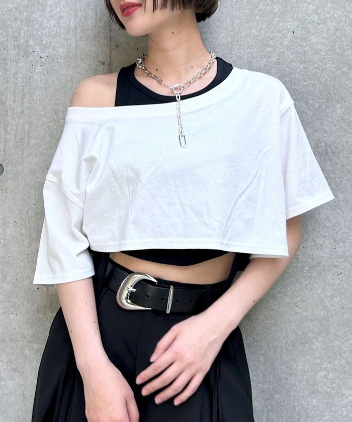 【ページボーイ/PAGEBOY】のオフショルTドロストタンクセット インテリア・キッズ・メンズ・レディースファッション・服の通販 founy(ファニー) https://founy.com/ ファッション Fashion レディースファッション Fashion for Women おすすめ Recommended / Our Picks シャーリング Shirring, Ruched タンク Tank Top, Sleeveless Top デコルテ Décolleté, Neckline デニム Denim, Jeans Material フレア Flare, Flared ボトム Bottoms, Lower Wear ミックス Mix, Mixed Style ワイド Wide, Wide Fit 半袖 Short Sleeve, Half Sleeve 夏 Summer |ID: prp329100004645928 ipo3291000000033532512