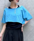 【ページボーイ/PAGEBOY】のオフショルTドロストタンクセット レトロブルー85|ID: prp329100004645928 ipo3291000000033532525