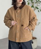 【シーピーシーエム/CPCM】の襟コーデュロイワークジャケット 人気、トレンドファッション・服の通販 founy(ファニー) ファッション Fashion レディースファッション Fashion for Women アウター Coat / Outerwear Collection レディースジャケット・軽アウター Jackets ジャケット Jacket, Outerwear ワーク Workwear, Utility Style ヴィンテージ Vintage Style thumbnail キャメル|ID: prp329100004645987 ipo3291000000033532805