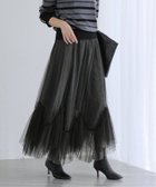 【ラ トータリテ/La TOTALITE】の【洗える】ランダムヘム2WAYチュールスカート 人気、トレンドファッション・服の通販 founy(ファニー) ファッション Fashion レディースファッション Fashion for Women スカート Skirts 2025年 2025 2025-2026秋冬・A/W Autumn/Winter 2025–26 AW25–26 おすすめ Recommended / Our Picks チュール Tulip, Tulip Motif 洗える Machine Washable thumbnail ブラック|ID: prp329100004646037 ipo3291000000033533016