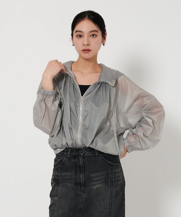 【ユナイテッドアローズ/UNITED ARROWS】のナイロン ショート フーディ インテリア・キッズ・メンズ・レディースファッション・服の通販 founy(ファニー) https://founy.com/ ファッション Fashion レディースファッション Fashion for Women おすすめ Recommended / Our Picks エアリー Airy Texture シアー Sheer, See-Through ショート Short, Short Length スリーブ Sleeve, Long Sleeve / Short Sleeve ドローコード Drawcord, Drawstring Cord ブルゾン Blouson, Bomber Jacket ボトム Bottoms, Lower Wear リラックス Relax, Relaxed Fit ワイド Wide, Wide Fit |ID: prp329100004646090 ipo3291000000033533498