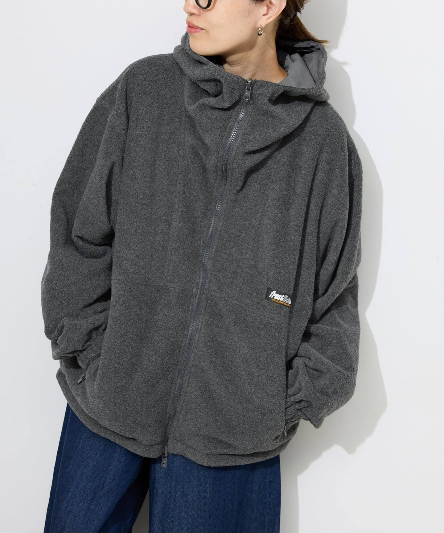 【スローブ イエナ/SLOBE IENA】のfrostline/フロストライン SLOBE別注 リバーシブルブルゾン インテリア・キッズ・メンズ・レディースファッション・服の通販 founy(ファニー) 　ファッション　Fashion　レディースファッション　Fashion for Women　アウター　Coat / Outerwear Collection　ブルゾンジャケット・スポーティアウター　Blouson Jackets　別注　Limited Edition, Custom Order　グレーB|ID: prp329100004646094 ipo3291000000033533545