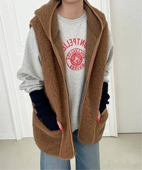 【スローブ イエナ/SLOBE IENA】 《追加 》COLD BREAKER/コールドブレーカー SLOBE別注 ボアベスト 9244-SLOBE人気、トレンドファッション・服の通販 founy(ファニー) ファッション Fashion レディースファッション Fashion for Women アウター Coat / Outerwear Collection トップス・カットソー Cut & Sew Tops ベスト&ジレ / 重ね着スタイル Vests & Gilets ベスト Vest, Waistcoat 別注 Limited Edition, Custom Order |ID:prp329100004646095