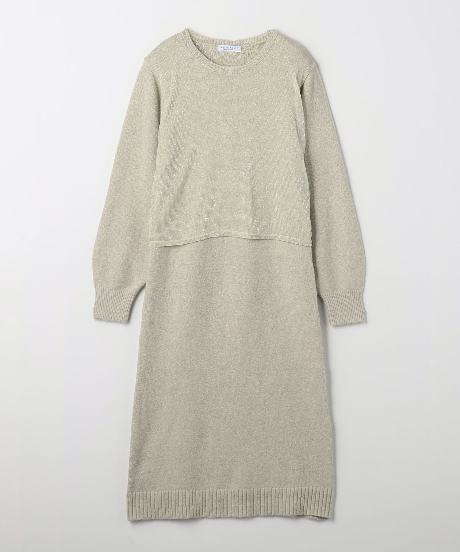 【ユナイテッドアローズ/UNITED ARROWS】のチュールレイヤード ワンピース A DAY IN THE LIFE インテリア・キッズ・メンズ・レディースファッション・服の通販 founy(ファニー) 　ファッション　Fashion　レディースファッション　Fashion for Women　ワンピース　Dresses　シューズ　Shoes, Footwear　シンプル　Simple, Minimal　スニーカー　Sneakers, Trainers　チュール　Tulip, Tulip Motif　トレンド　Trend, Trending Now　A/W・秋冬　Autumn/Winter　おすすめ　Recommended / Our Picks　NATURAL|ID: prp329100004646098 ipo3291000000034362987