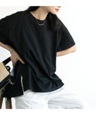【コーエン/COEN】のAラインチュニックTシャツ(WEB限定カラー) 人気、トレンドファッション・服の通販 founy(ファニー) ファッション Fashion レディースファッション Fashion for Women トップス・カットソー Cut & Sew Tops シャツ・ブラウス・オフィスカジュアル Elegant Blouses & Button-Ups ロングTシャツ・Tシャツ Longline T-Shirts & Tees おすすめ Recommended / Our Picks スキニー Skinny, Slim Fit スリット Slit, Slit Detail チュニック Tunic, Long Top ボトム Bottoms, Lower Wear ワイド Wide, Wide Fit thumbnail BLACK|ID: prp329100004646107 ipo3291000000033597303