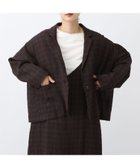 【スタディオ クリップ/studio CLIP】の《natural by clip》LCシャーリングBIGジャケット 人気、トレンドファッション・服の通販 founy(ファニー) ファッション Fashion レディースファッション Fashion for Women アウター Coat / Outerwear Collection レディースジャケット・軽アウター Jackets おすすめ Recommended / Our Picks シャーリング Shirring, Ruched ジャケット Jacket, Outerwear セットアップ Set-Up, Coordinated Outfit チェック Check, Plaid, Tartan ボックス Boxy, Box Shape 無地 Plain, Solid Color 秋 Autumn thumbnail ブラウンチェック02|ID: prp329100004646110 ipo3291000000033533704