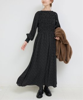 【スローブ イエナ/SLOBE IENA】の《WEB限定/追加 》ドットシャーリングワンピース 人気、トレンドファッション・服の通販 founy(ファニー) ファッション Fashion レディースファッション Fashion for Women ワンピース Dresses 2025年 2025 2025-2026秋冬・A/W Autumn/Winter 2025–26 AW25–26 シャーリング Shirring, Ruched ドット Polka Dot, Dot Pattern ドレープ Drape, Draping Fabric ペチコート Petticoat, Underskirt ランダム Random, Irregular |ID:prp329100004646115